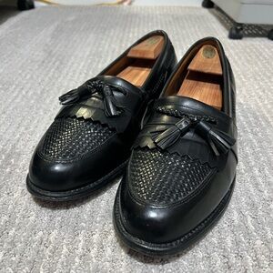 Allen Edmonds Cody Tassel Loafers Black Calfskin Men’s Size 11.5 D